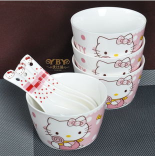 超級(jí)可愛(ài)韓式日式碗勺套裝 提升日常用餐體驗(yàn)的日用小百貨